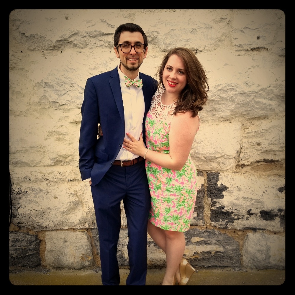 Dress & Bowtie! lilly pulitzer nibbles